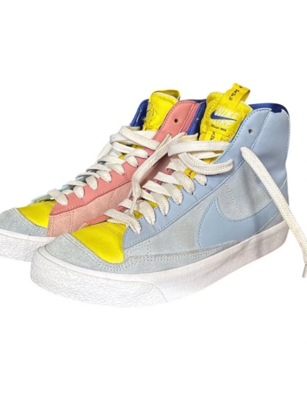 Nike mismatched pastel color blazer mid ‘77 youth size 6/women’s size 7.5